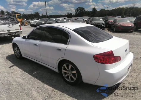2005 Infiniti G35X z USA, uszkodzony, nr VIN JNKCV51F05M305124